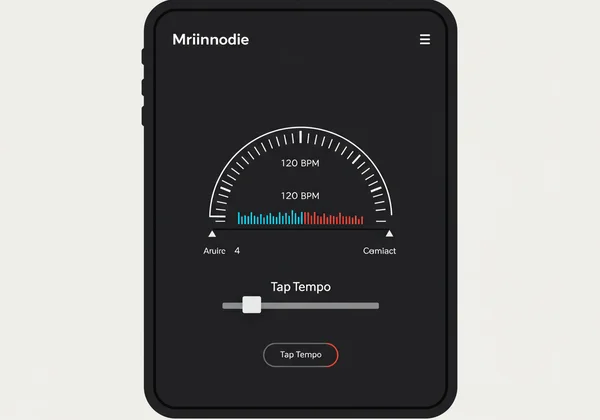 現代線上節拍器介面截圖