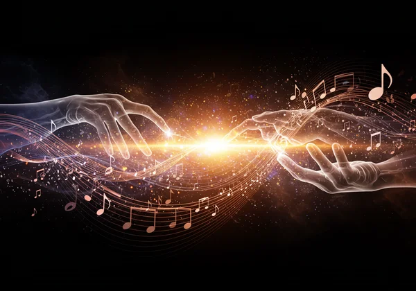 抽象藝術象徵節奏 mastery 與自信